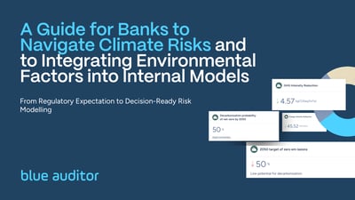 A Guide for Banks to Navigate Climate Risks and to Integrating Environmental Factors into Internal Models (Clone)