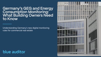 Germany's GEG and Energy Consumption Monitoring: What Building Owners Need to Know