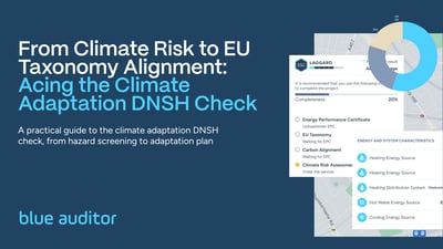 From Climate Risk to EU Taxonomy Alignment: Acing the Climate Adaptation DNSH Check