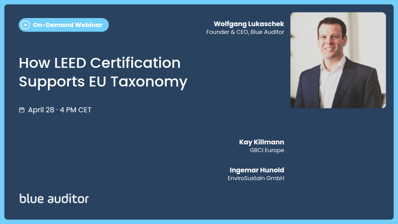 How LEED Certification Supports EU Taxonomy